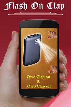 Flash Light On Clap screenshot 4