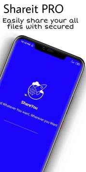 Shareit pro : Fast file transfer, shareit apps 1 تصوير الشاشة