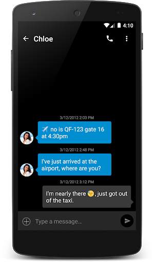 Black2 Theme (chomp) screenshot 2