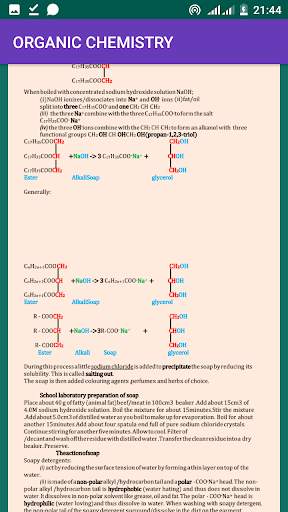 Organic Chemistry Notes  Revisions and Answers screenshot 4
