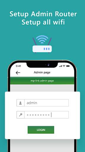 Admin Router & WiFi Setup Page screenshot 1