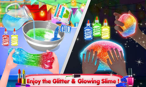 Unicorn Slime Maker Simulator Satisfying Games DIY screenshot 4
