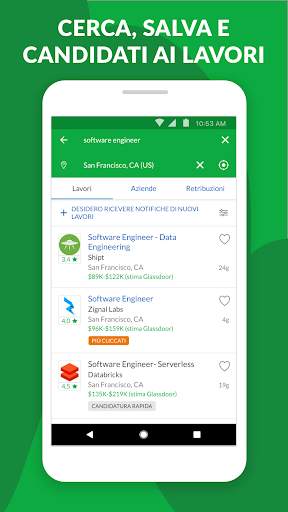 Glassdoor | Trova il lavoro perfetto per te screenshot 3