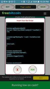 Freebitcoin bot screenshot 4