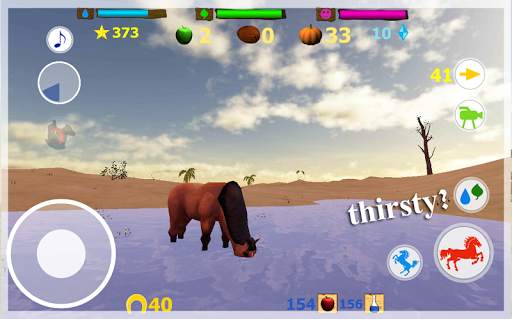 Horse Simulator 3d Animal Game: horse adventure screenshot 12