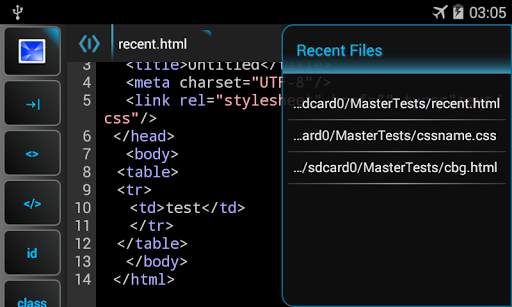 WebMaster's HTML Editor Lite screenshot 1