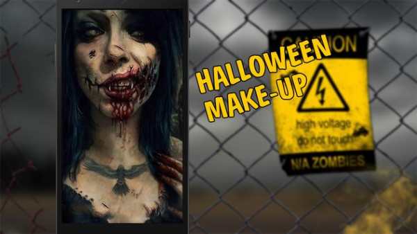 Halloween Zombie MakeUp Camera Effect Simulator screenshot 1