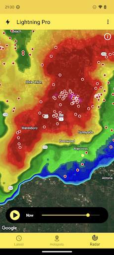 My Lightning Tracker & Alerts screenshot 2