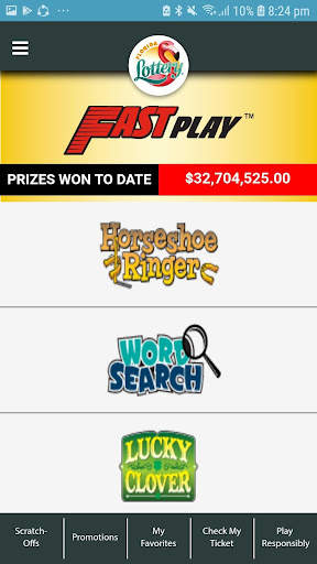 Florida Lottery Mobile Application screenshot 3