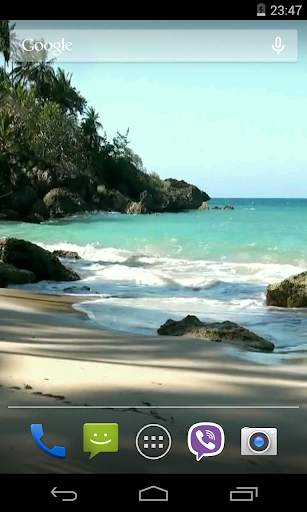 The Beach Video LWP screenshot 1
