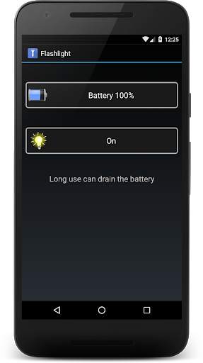 Flashlight Widget screenshot 1