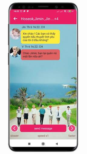 BTS Call - Bts messenger Video Call Prank bts screenshot 1