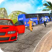 US Prisoner Police Bus: Bus Games 1.0