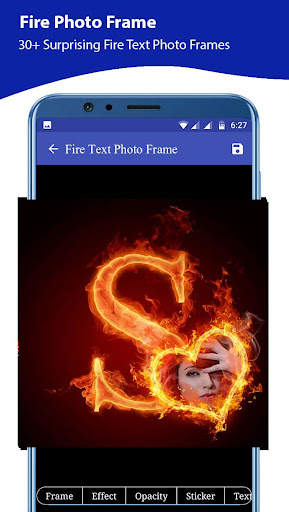 Fire Text Photo Editor screenshot 5