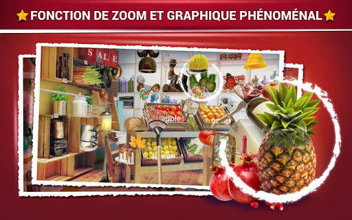 Objets Cachés Épicerie - Jeux en Français screenshot 2