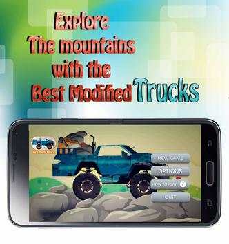 Truck Mountain Climb -Fun Game screenshot 1