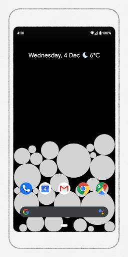 Activity Bubbles - A Digital Wellbeing Experiment 4 تصوير الشاشة