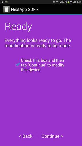 SDFix: KitKat Writable MicroSD (ANDROID 4.4 ONLY) screenshot 2