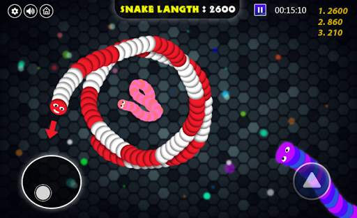 Snake - Fun Addicting Worm Slither Battle IO Games screenshot 4