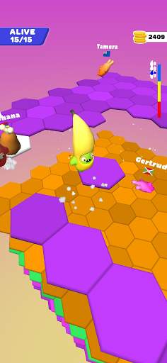 Hexagon Fall 3D screenshot 2