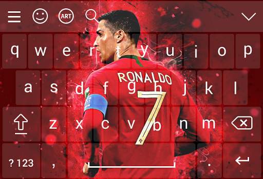 cristiano ronaldo 2020 keyboard screenshot 3