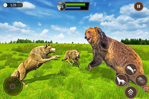 Wolf Simulator 2020: Animal Family Sim Games screenshot 12