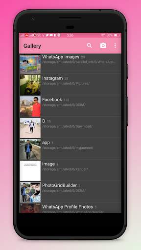 4k Hd Gallery - Photo Editor & Video Player screenshot 5