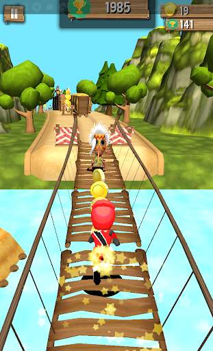 Power Ninja Steel Run screenshot 2