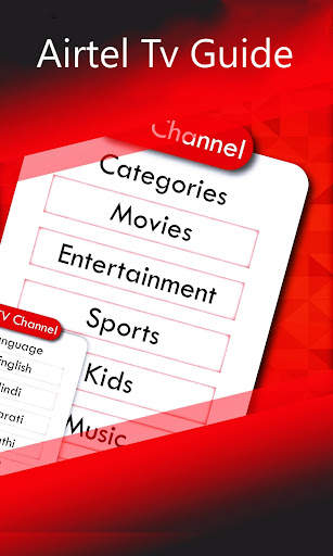 Free Airtel TV & Live Net TV HD Channel Guide स्क्रीनशॉट 4