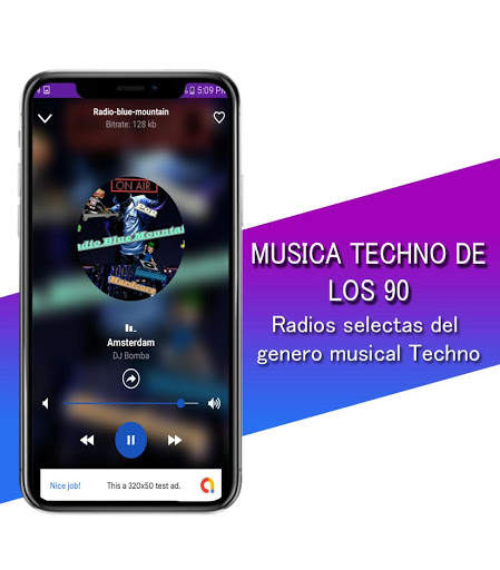 Music Techno delos 90 - Free Techno Music screenshot 2