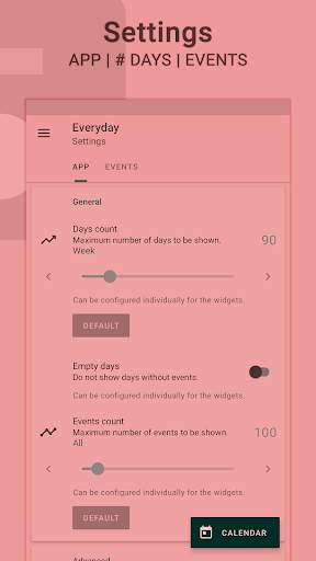 Everyday | Calendar Widget screenshot 5