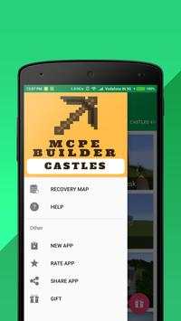 Castle Builder for Minecraft pe screenshot 1