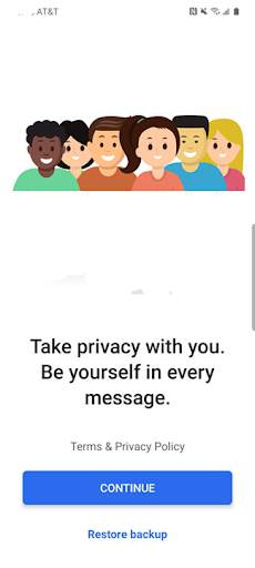 Virtual Signal Messenger screenshot 1