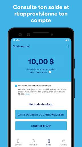 Lucky Mobile Mon compte screenshot 3