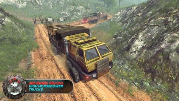Off-Road Trucker Muddy Driving screenshot 6