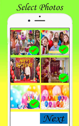 Video Maker With Music - Birthday Photo Editor screenshot 1