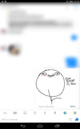 Rage Faces for Messenger screenshot 4