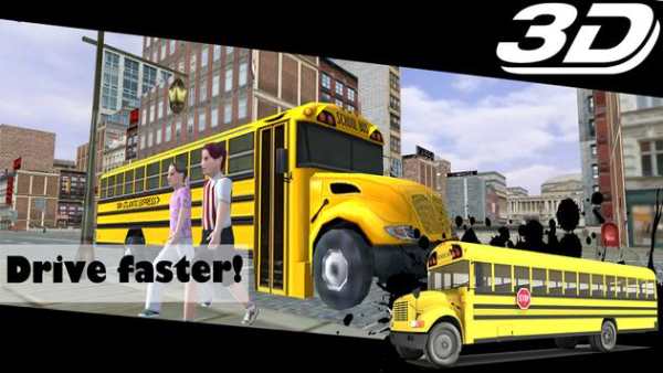 School Bus Driver Sim 3D Free screenshot 2