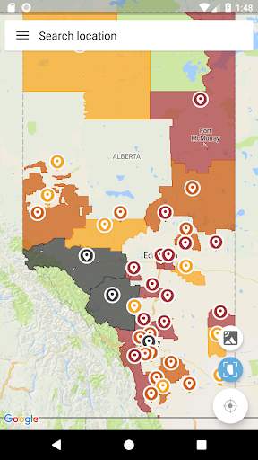 Alberta Fire Bans screenshot 1
