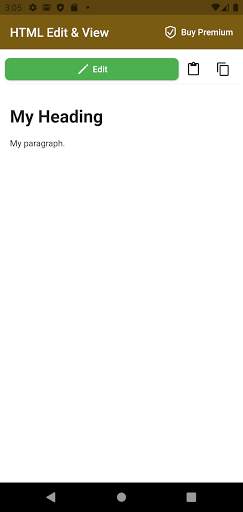HTML Edit & View screenshot 3