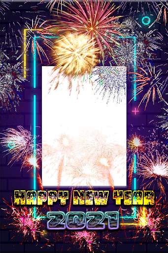 Happy New Year 2021 Photo Frames 8 تصوير الشاشة