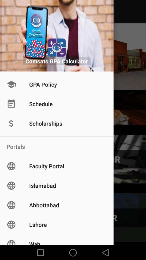 Comsats GPA Calculator screenshot 2
