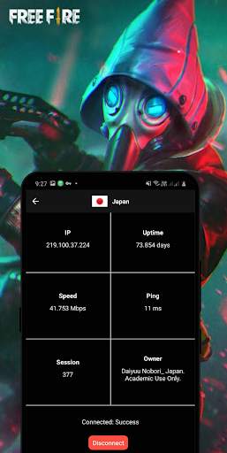 FreeFireVPN - Free SERVER CHANGER screenshot 2
