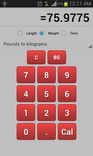 Metric Conversions screenshot 6