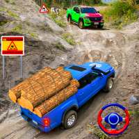 Offroad Pickup Cargo Truck 3D logo
