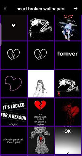 wallpapers dont touch my phone black screenshot 8