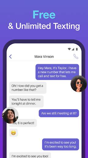 Text Free: Call & Texting App screenshot 1