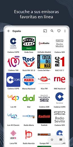 VRadio - Emisoras en línea screenshot 1