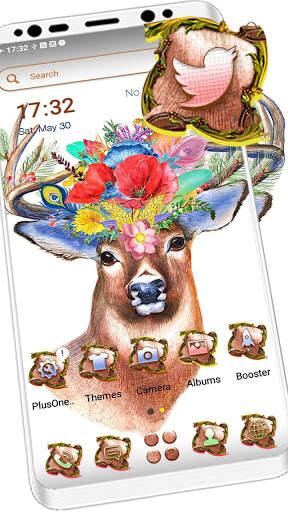 Deer Art Launcher Theme screenshot 1
