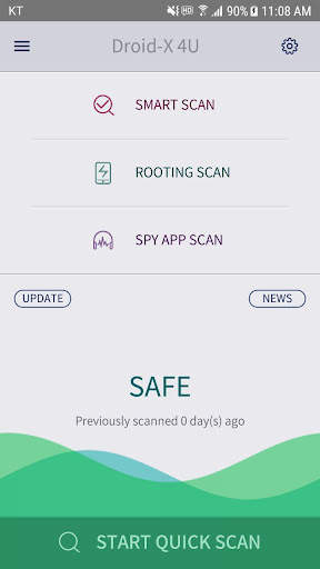 Droid-X 4U - Mobile AV screenshot 1